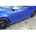 Накладки сплиттеры на пороги на Volkswagen Golf VII R